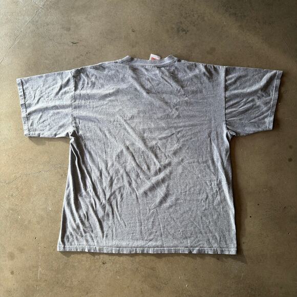 VINTAGE 90S SAN FRANCISCO 49ERS NFL T-SHIRT GRAY GRAPHIC FADED RETRO MENS XL - Picture 2 of 4